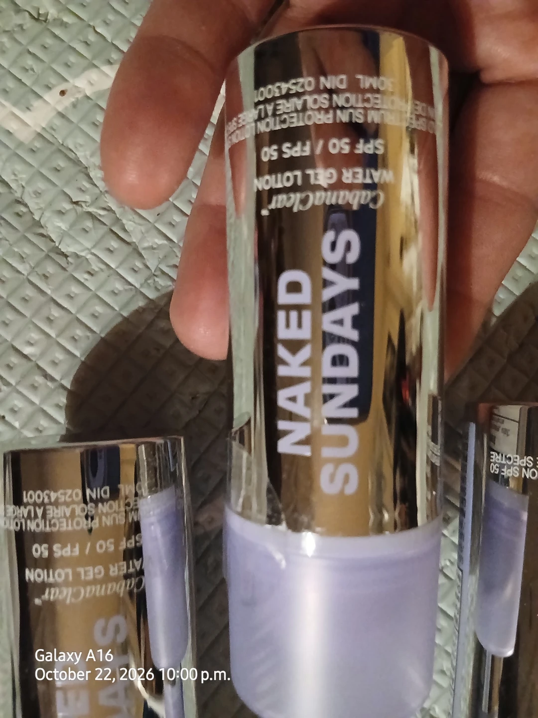 Naked Sundays CabanaClear Water Gel Lotion SPF 50