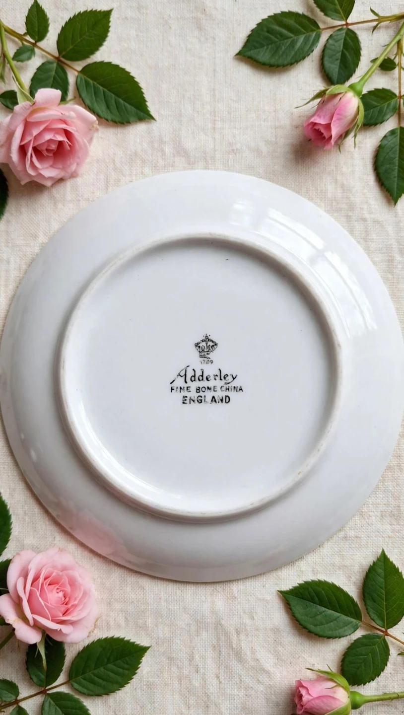 Adderley Fine Bone China Teacup & Saucer - photo 5