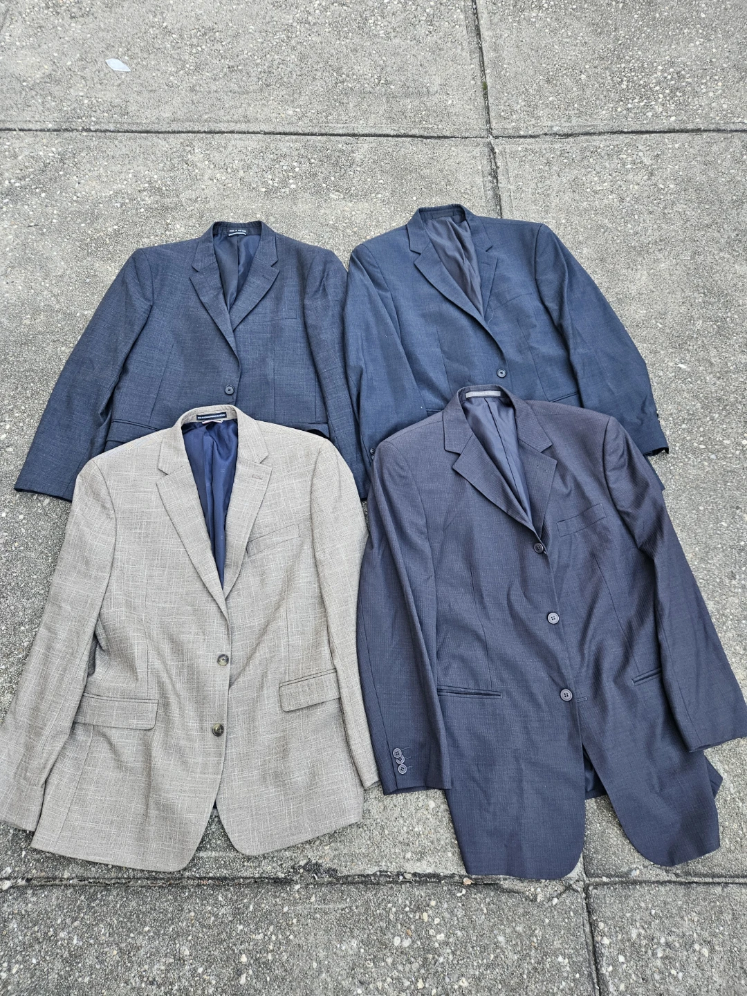 9 used suits and 4 jackets. Size 46R 46L - photo 5