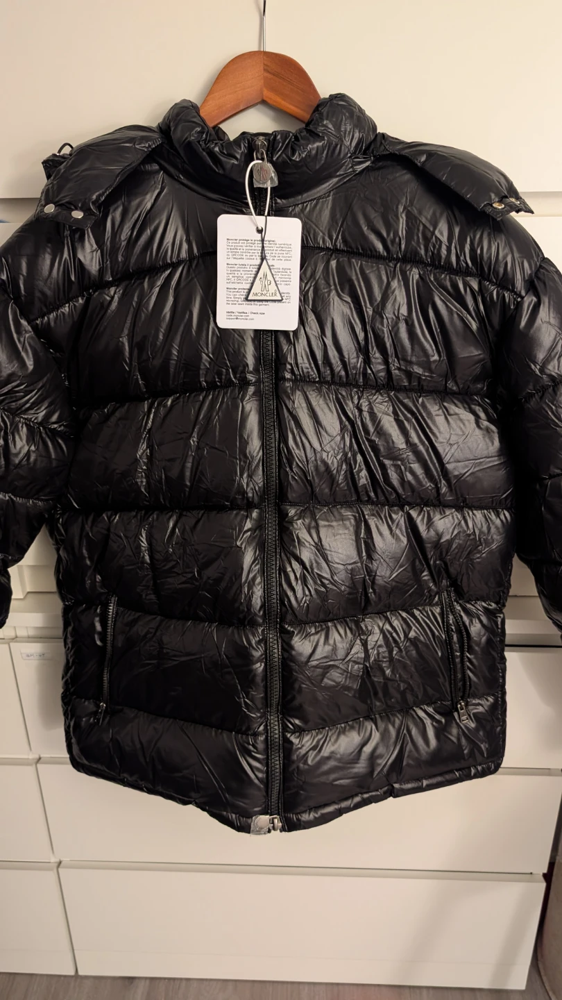 Maya Black Puffer Jacket - Men's XL