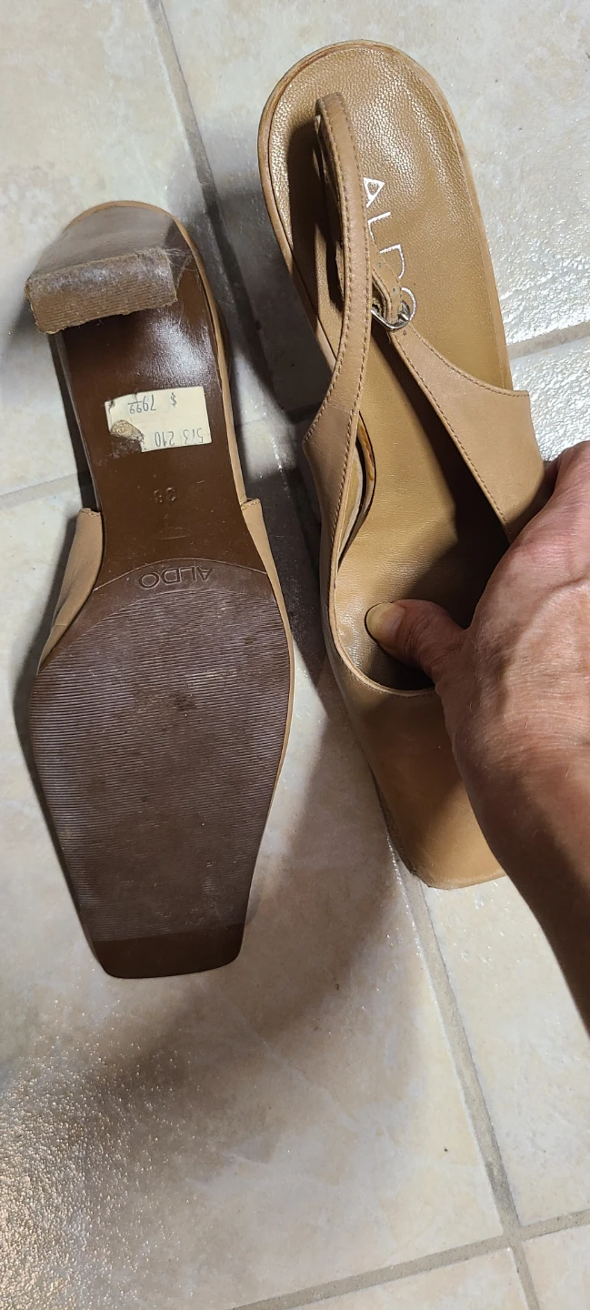 Aldo Tan Slingback Heels - photo 2