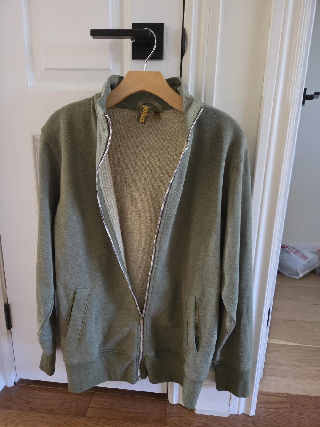 Enjoi Olive Zip-Up Hoodie - photo 3
