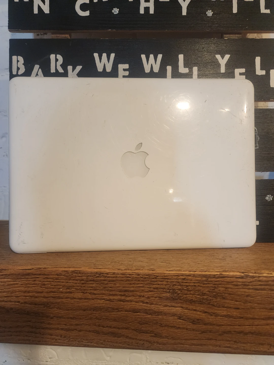 Apple MacBook White Laptop