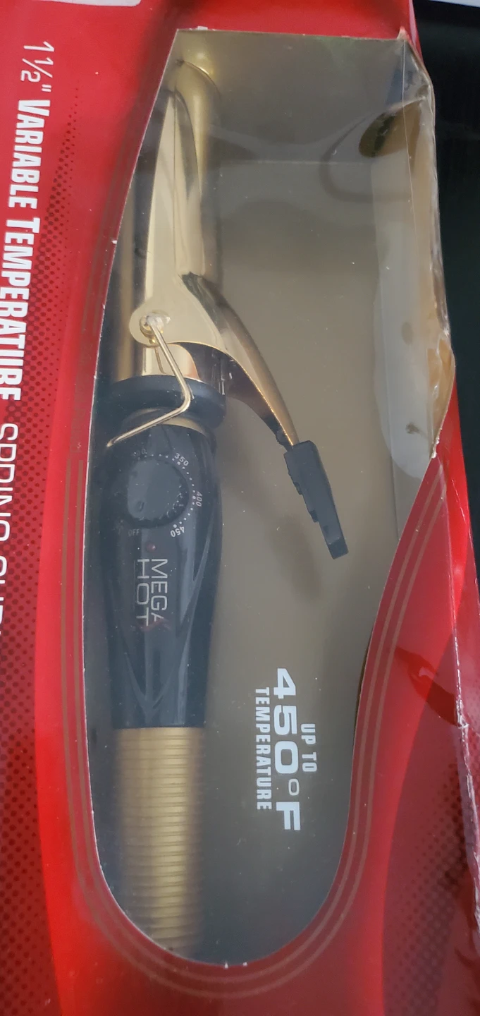 Mega Hot 1.5 Inch Variable Temperature Curling Iron - photo 3