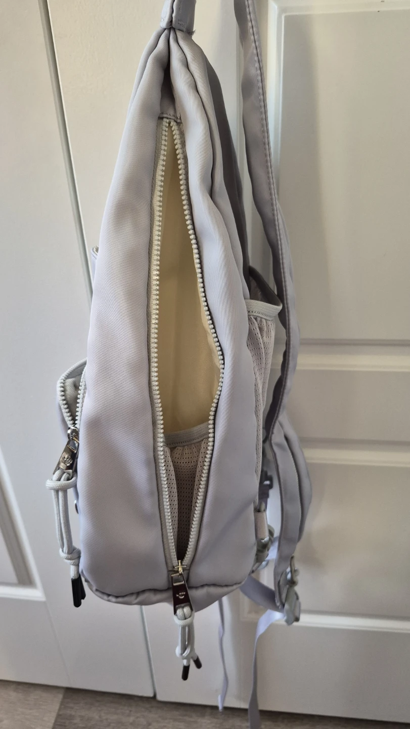 Bearpaw Light Grey Sling Backpack - photo 4