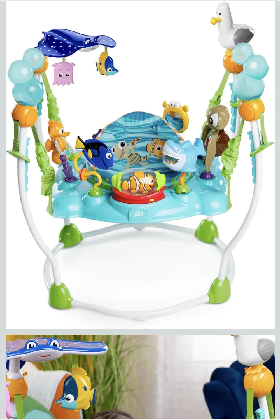 Bright Starts Disney Finding Nemo Baby Jumper