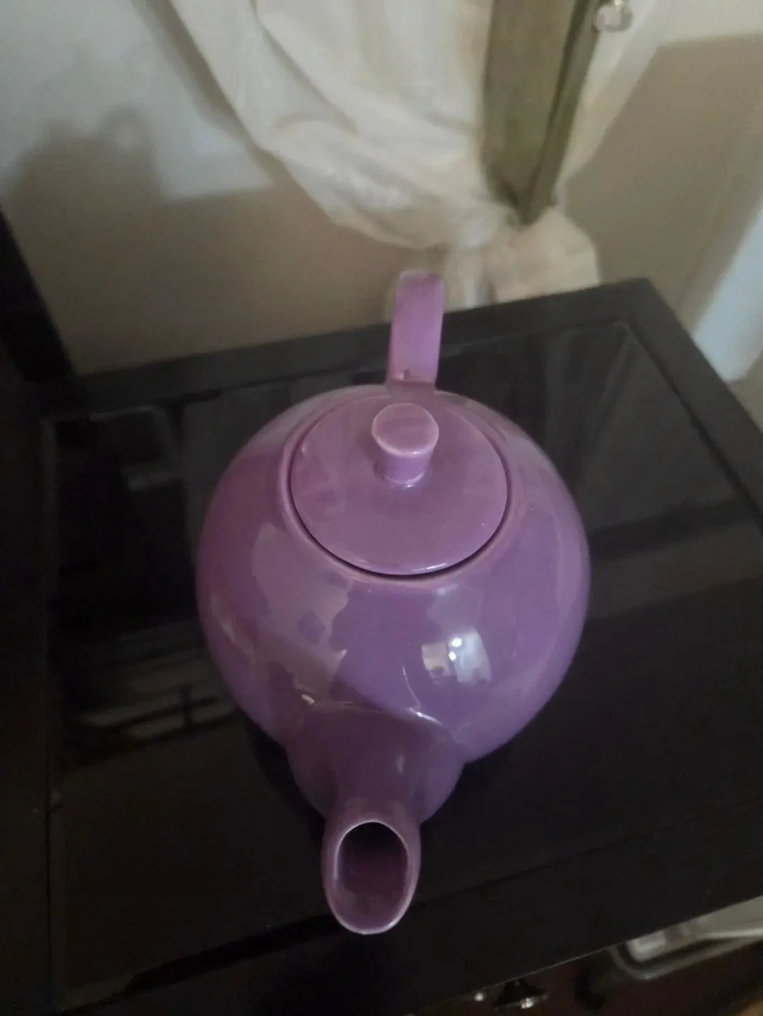 Lavender Ceramic Teapot with Infuser - photo 2