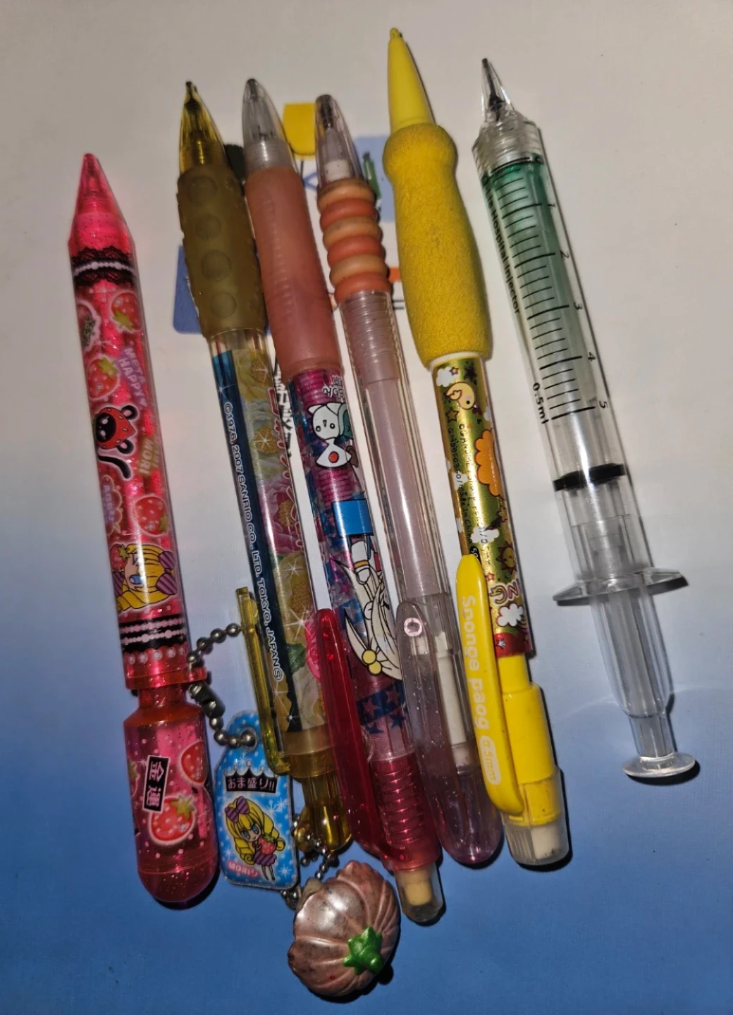 Used Character Mechanical Pencils