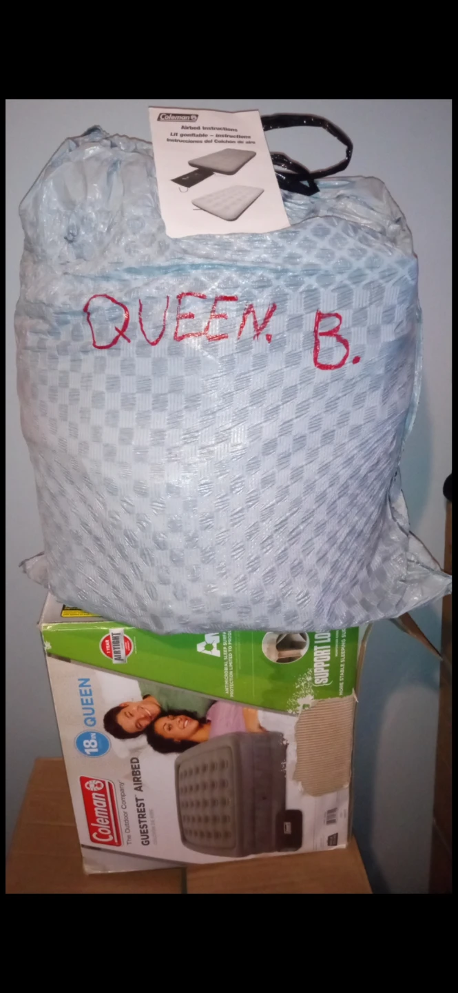 Coleman GuestRest Queen Airbed, out box