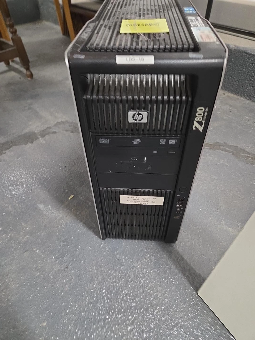 HP Z800 Workstation