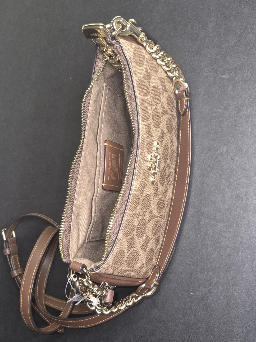 Coach Signature Canvas Mini Shoulder Bag - photo 3