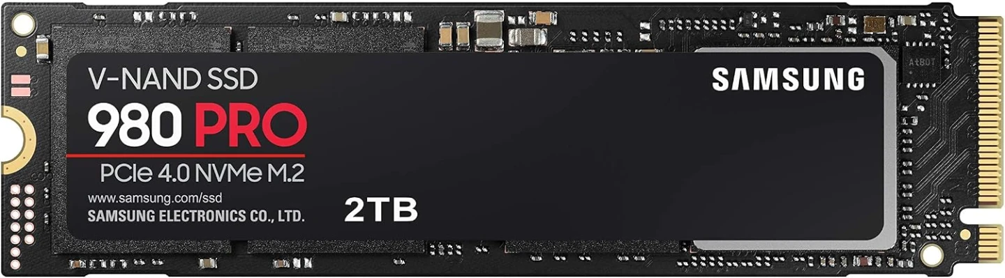 Samsung 980 PRO SSD 2TB PCIe NVMe Gen 4 Gaming M.2 Internal
