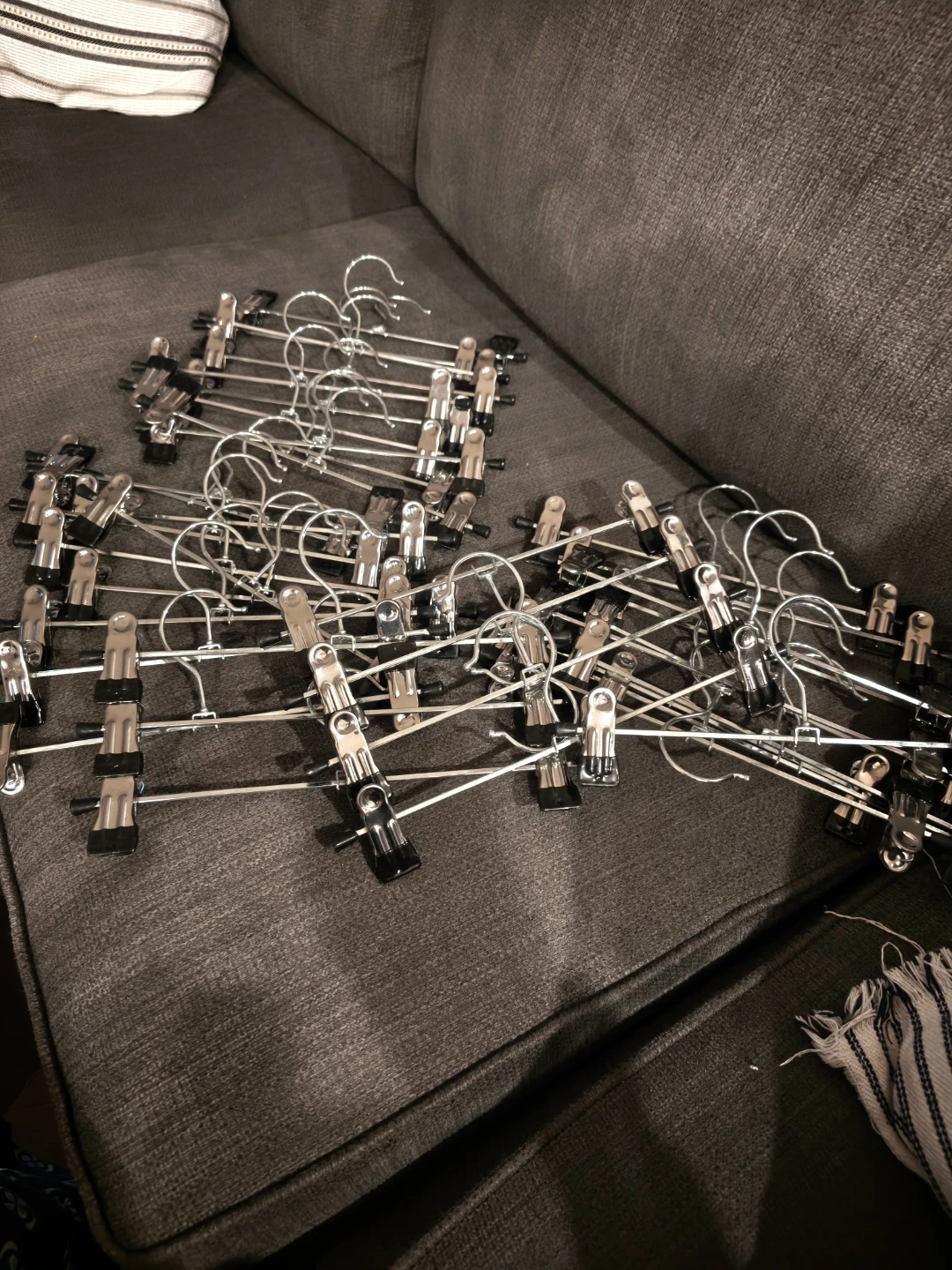 38 Metal Skirt and Pant Hangers