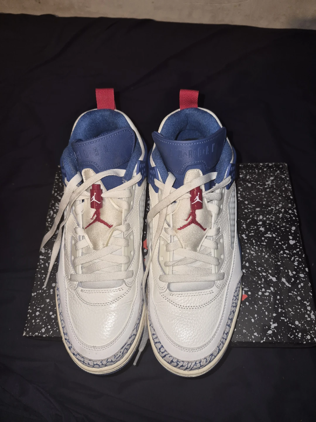 Jordan Air 4 Low White Blue Red - photo 5