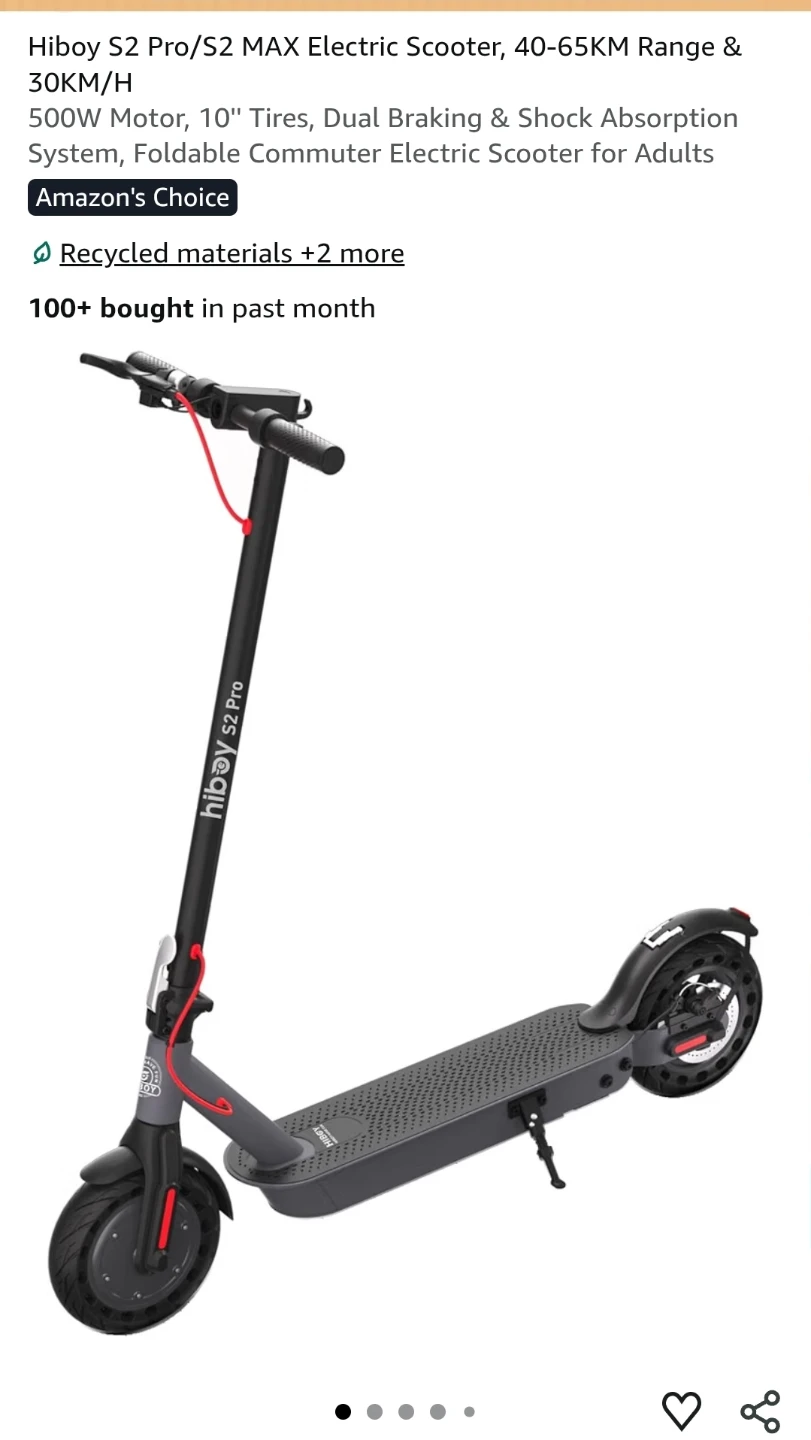 Hiboy s2 e scooter