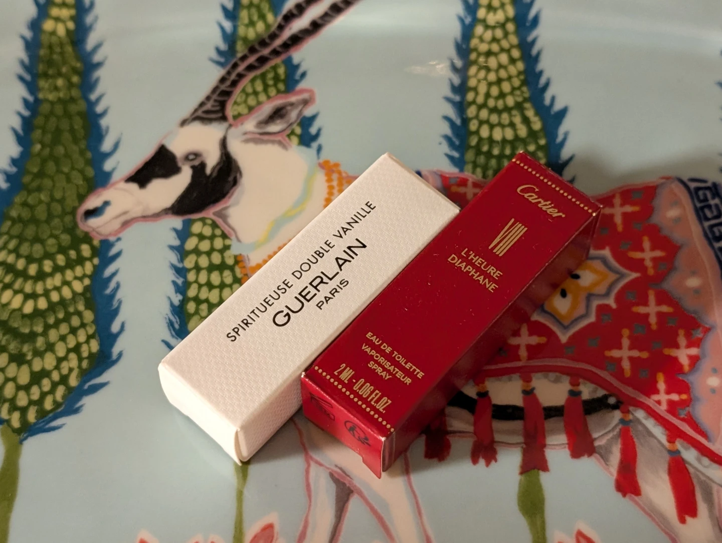 Guerlain and Cartier Fragrance Samples, 10$ each
