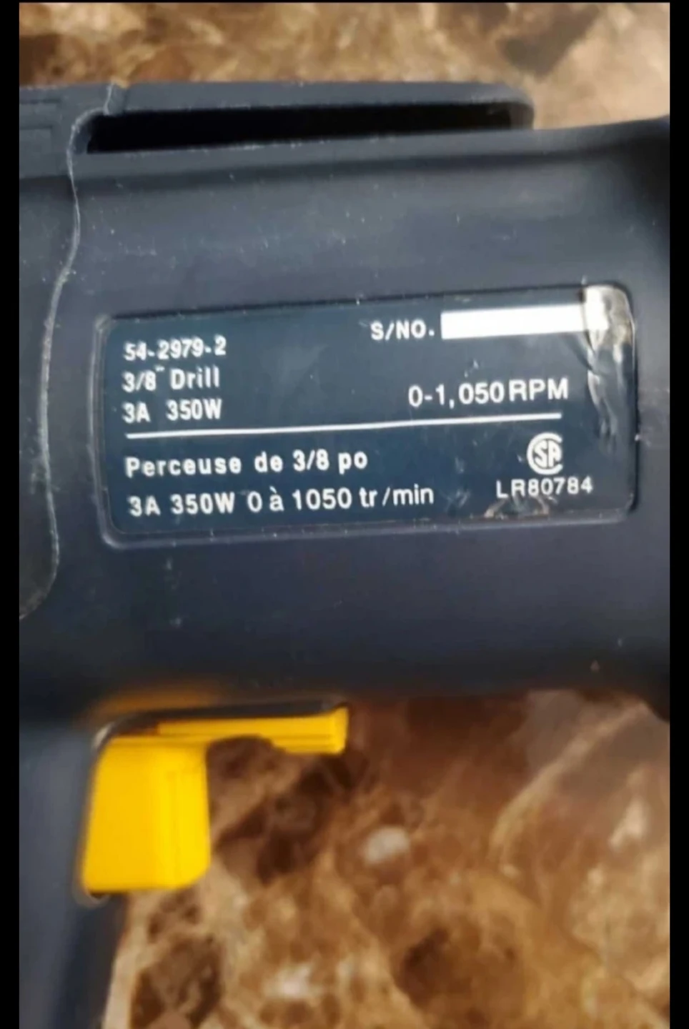 Mastercraft  A3  Drill  34 350W - photo 4