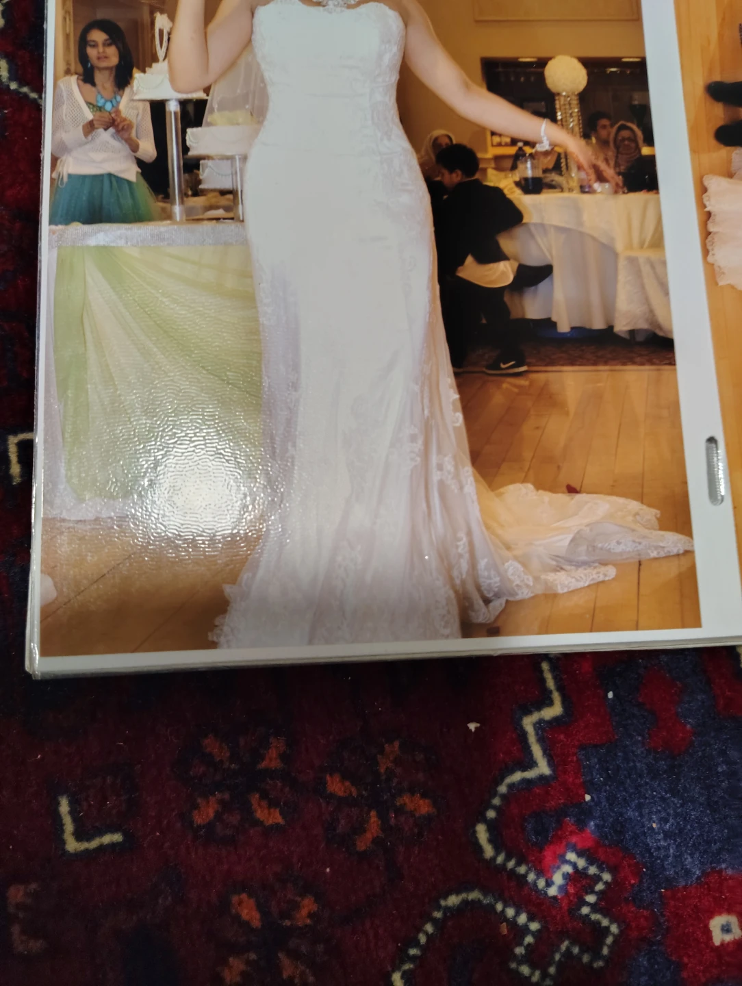 White Lace Mermaid Wedding Dress