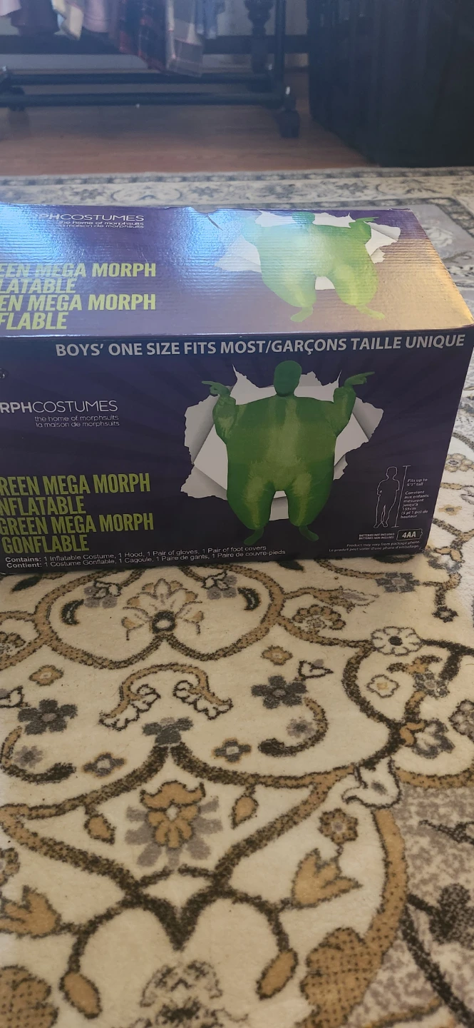 MorphCostumes Green Mega Morph Inflatable Costume