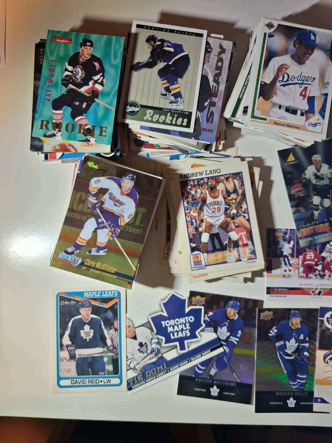 Assorted Vintage and Modern Sports Card Collection - photo 2
