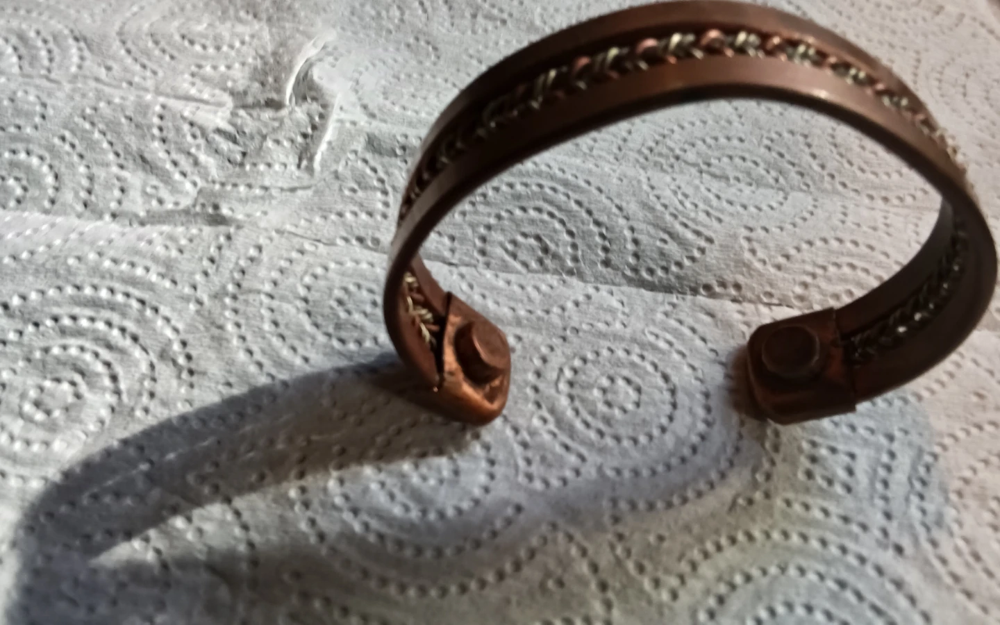 Magnetic Copper Therapy Cuff Bracelet - photo 5