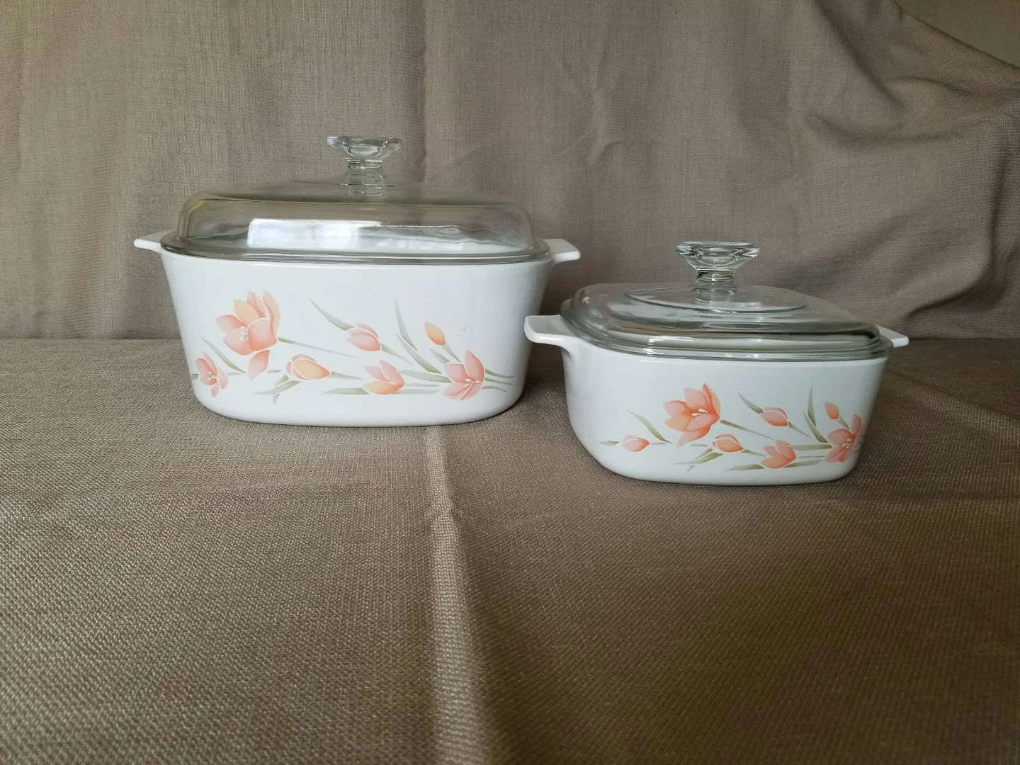 Vintage Corningware set of 2