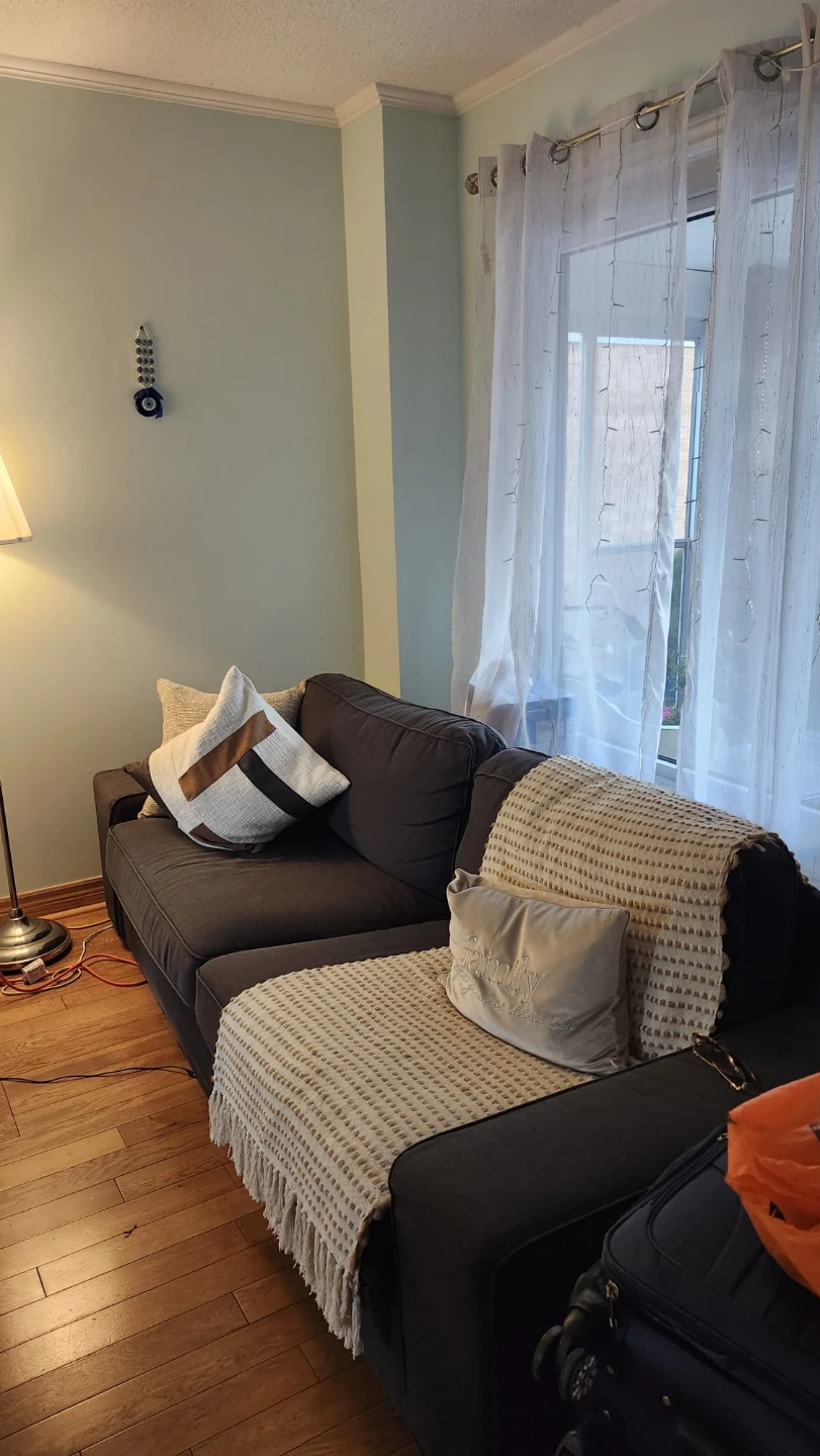 Dark Grey Two-Seater Sofa - photo 2