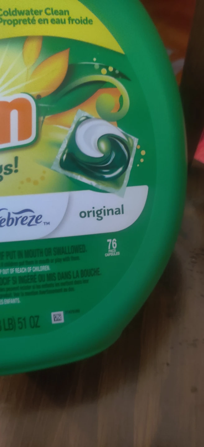 Gain Flings! Original Laundry Detergent Pacs - 76 Count - photo 3