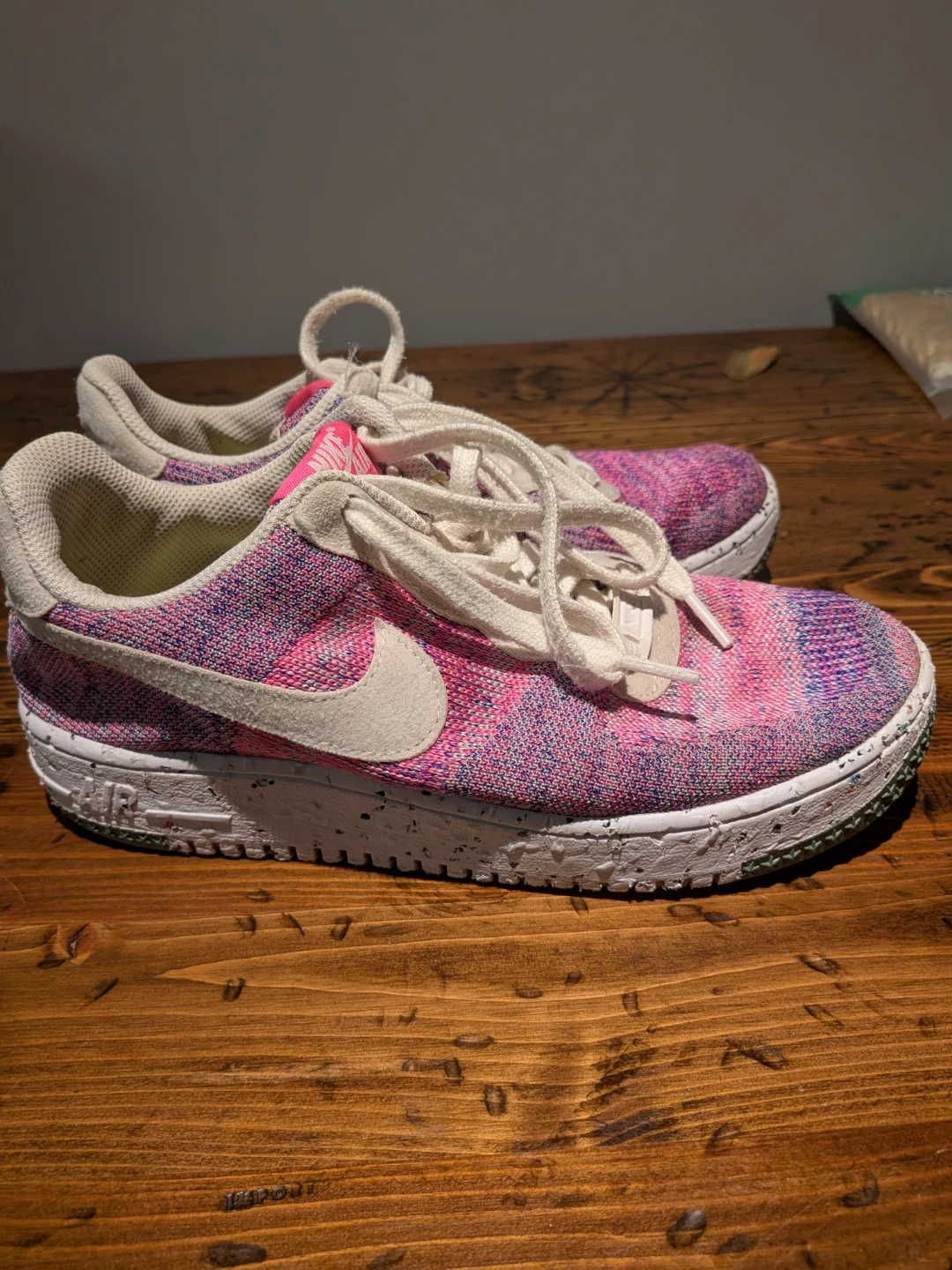 Nike Air Force 1 Crater Flyknit Pink