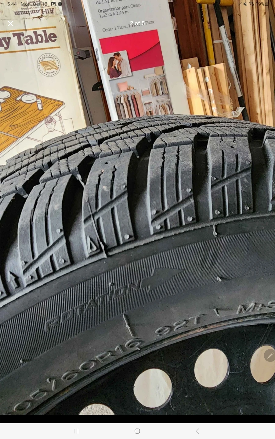 Set of 4 Winter Tires 205/60R16 - photo 2