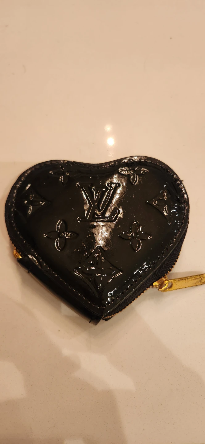 Louis Vuitton INSPIRED Heart Coin Purse