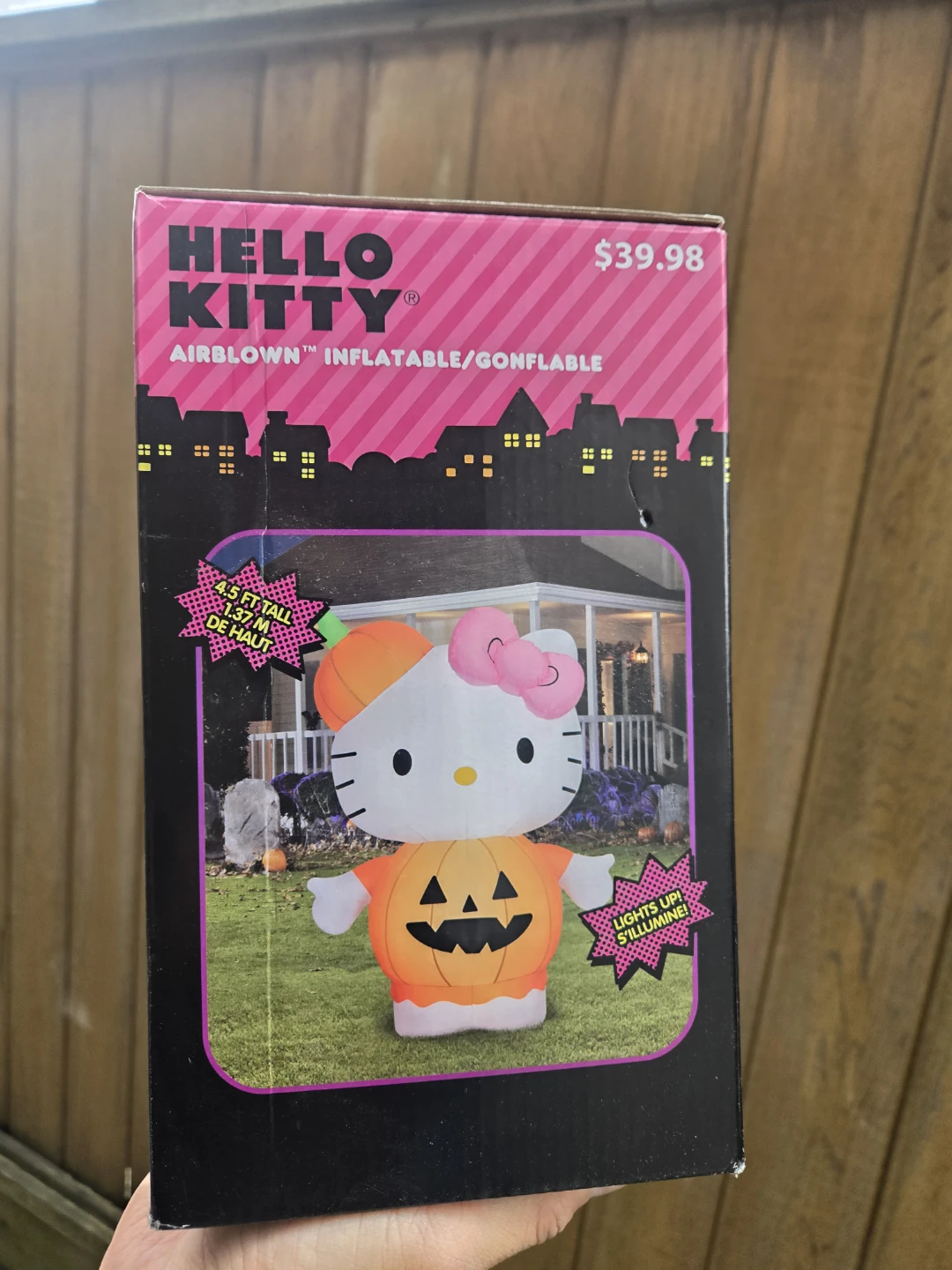 Brand new halloween inflatable decoration hello kitty - photo 2
