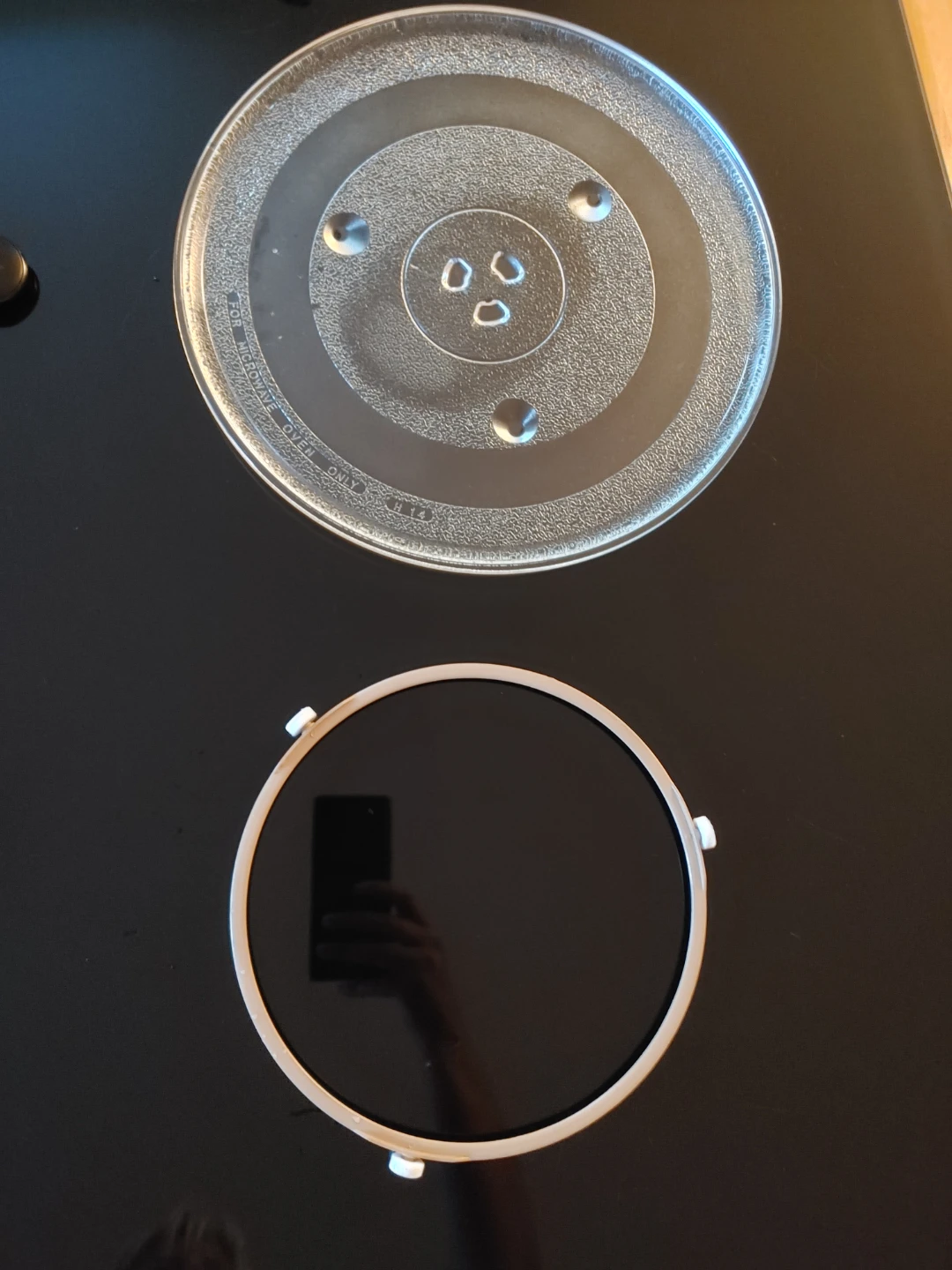 Microwave Glass Turntable Tray 12.5" in diameter - photo 3