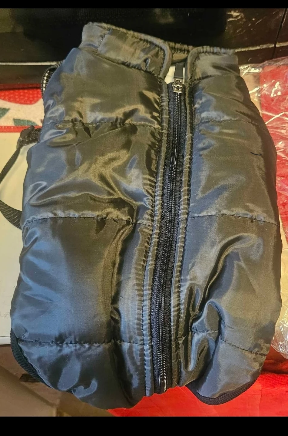 Black Insulated Dog Winter Vest with Harness . Is 2 jackets - photo 2