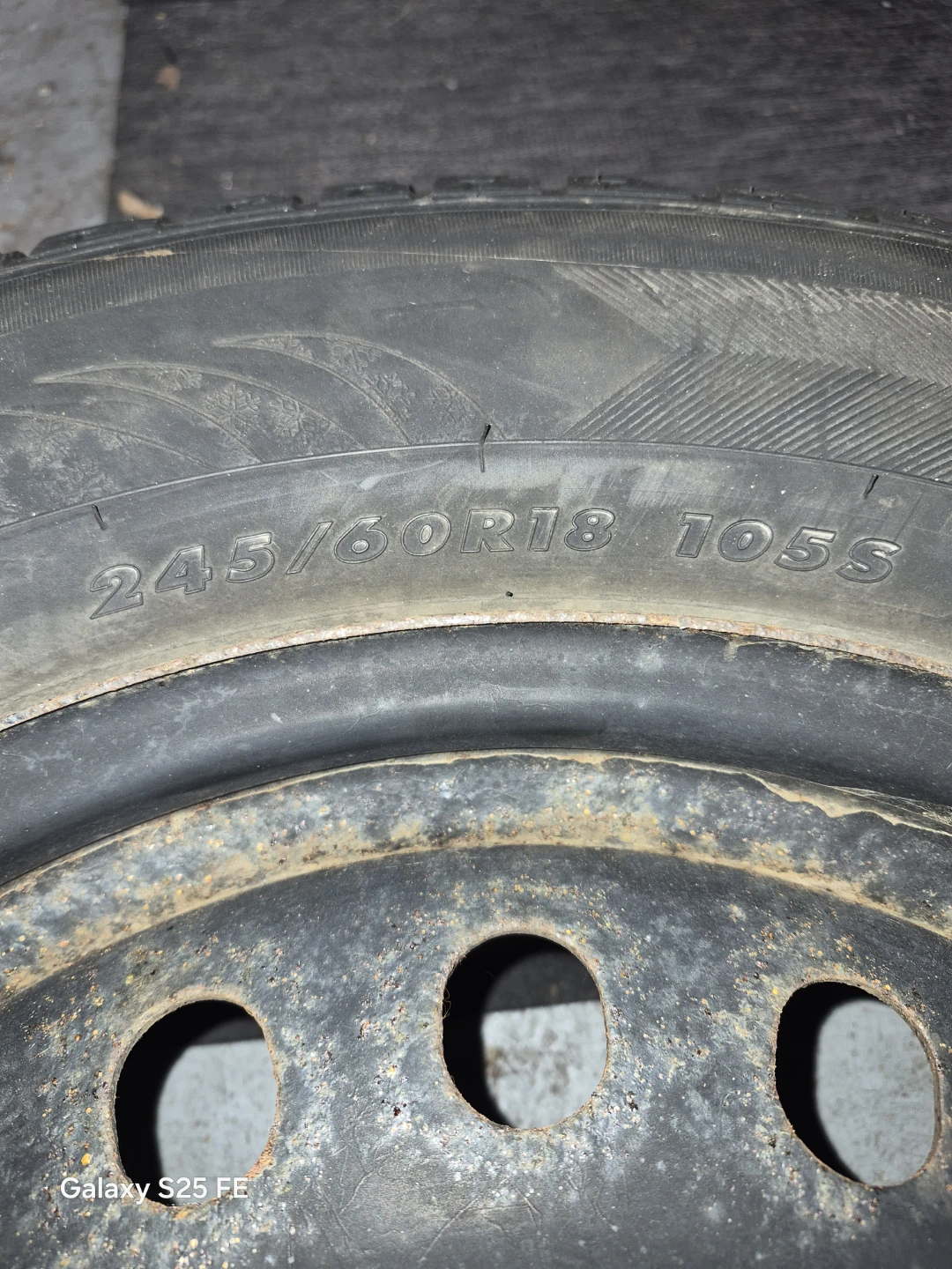 Winter Tires and Rims 245/60 R18 - photo 4