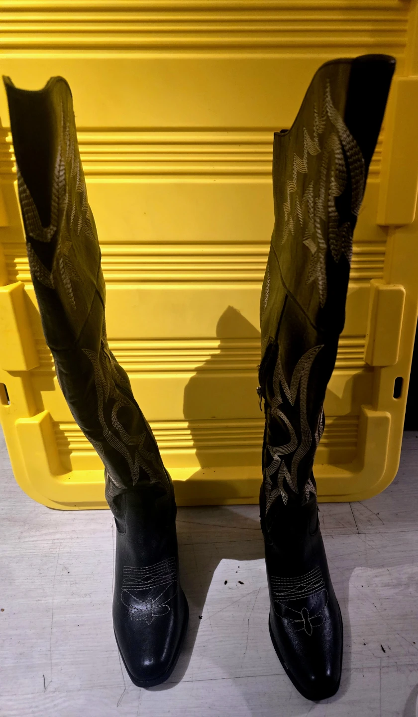 Knee high boots