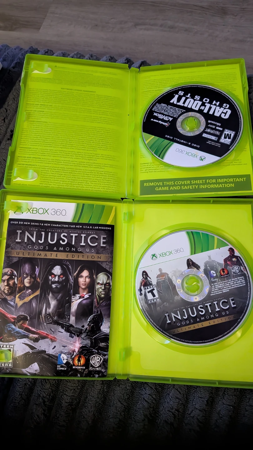 Xbox 360 Games: Call of Duty Ghosts and Injustice - photo 2