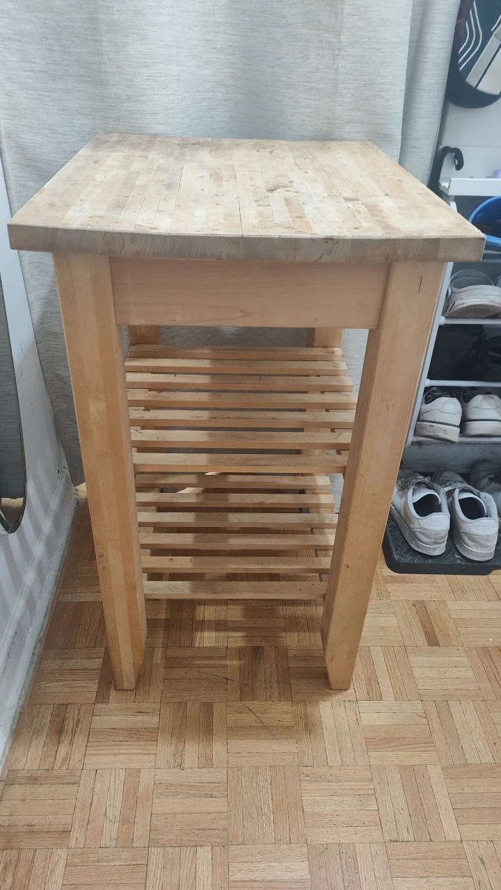 Rolling Kitchen Cart (kitchen island-table) - photo 4
