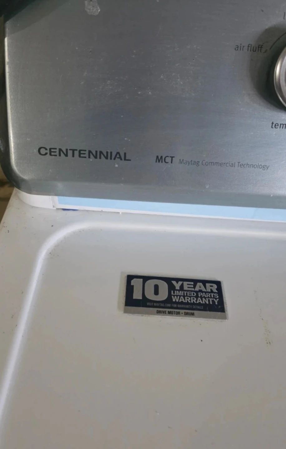 Maytag Centennial Clothes Dryer - photo 3