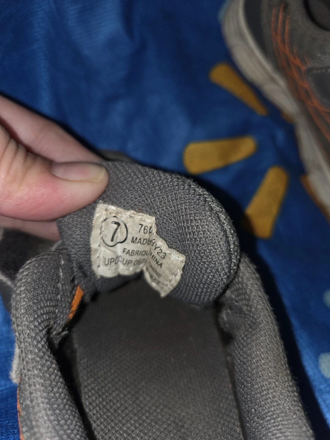 Toddler Boys Grey Sneakers Size 7C - photo 2