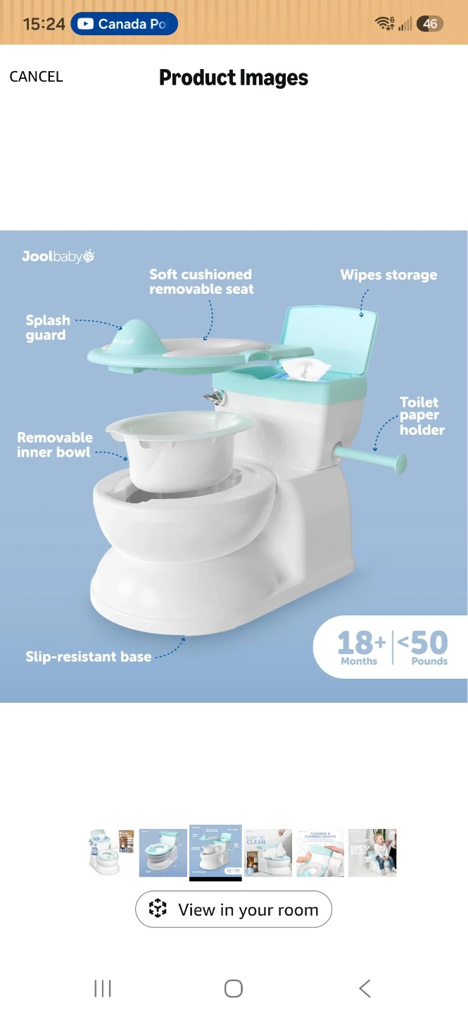 Joolbaby Potty Training Toilet - photo 5