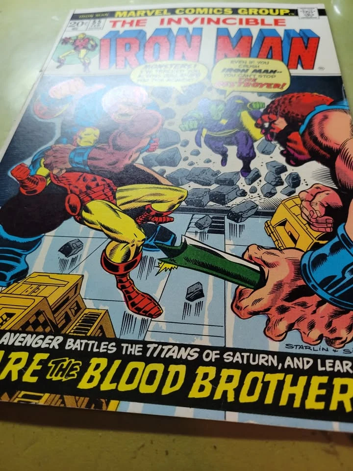 The Invincible Iron Man #55 Marvel Comic - photo 2
