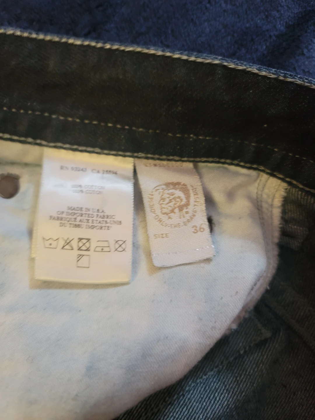 Diesel Industry Dark Denim Jeans - photo 5