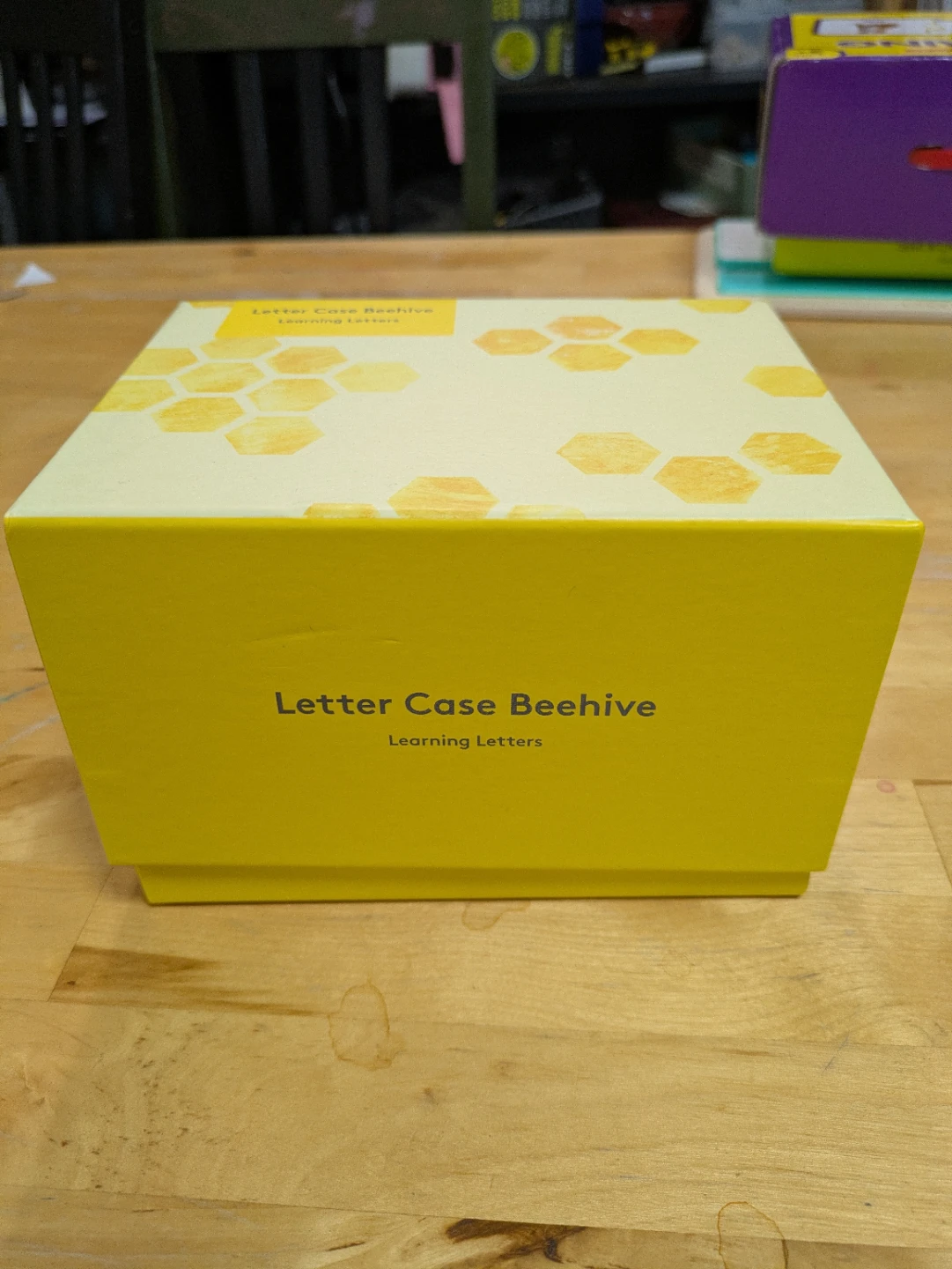 LoveEvery Literacy Toy: Letter Case Beehive Learning Letters