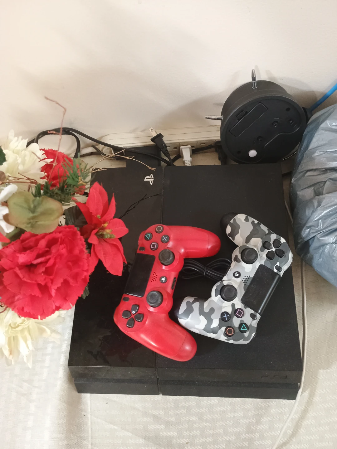 Sony PlayStation 4 with Two Controllers - photo 2