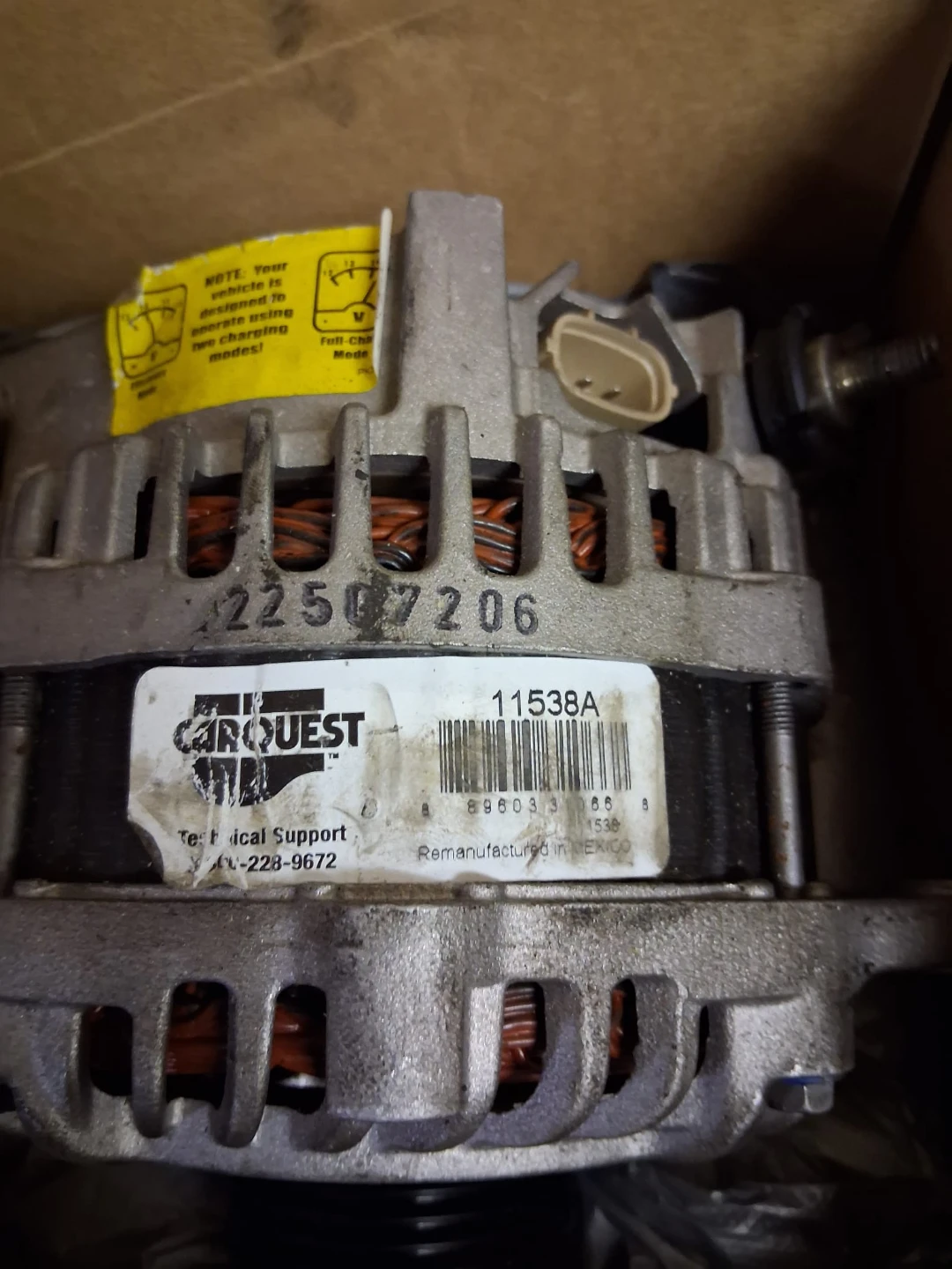 Carquest Alternator 11538A - photo 5