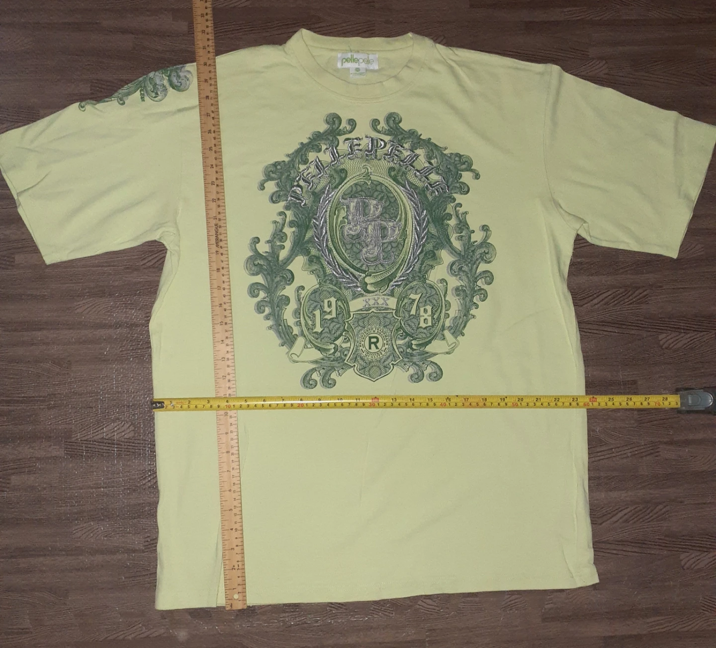 Pelle Pelle Graphic T-Shirt 2XL VINTAGE Y2K