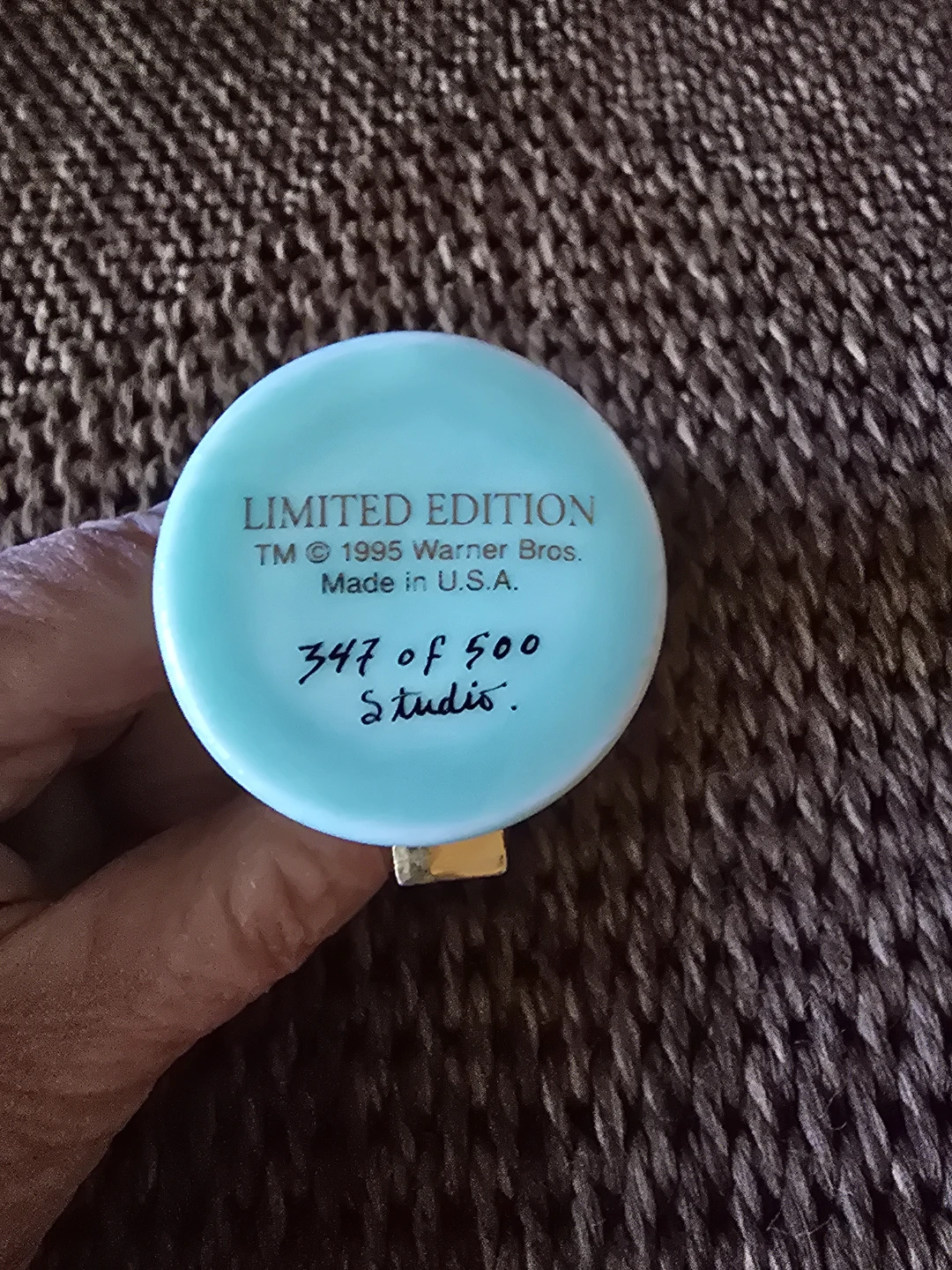 1995 Warner Bros Tweety Bird Limited Edition Trinket Box - photo 2