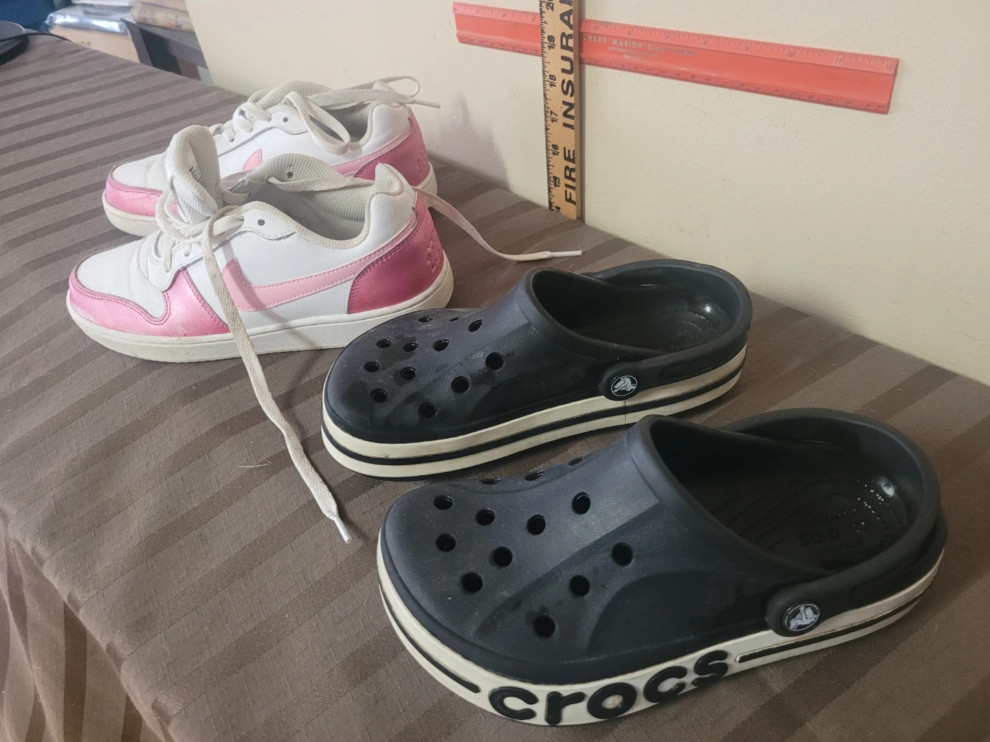 Nike Sneakers size 4-6and Crocs 4-6 Bundle - photo 2