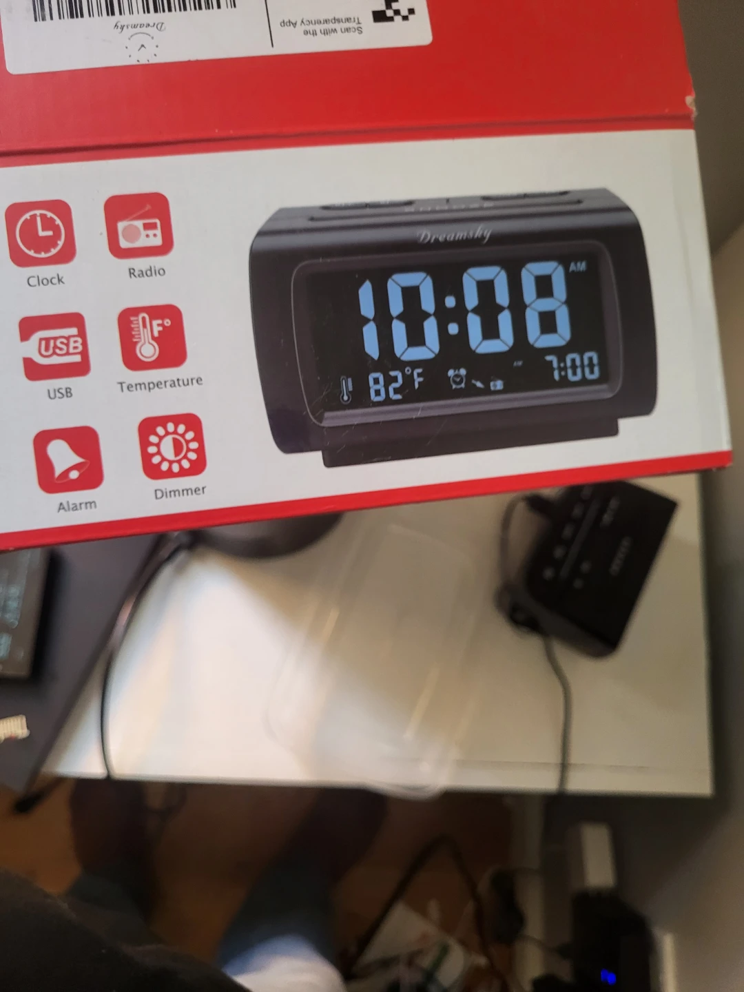 Dreamsky Digital Alarm Clock with Radio